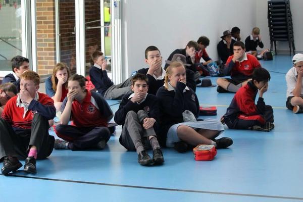 ERAforChange's tweet photo. #detentionfordetention St Edmund's School Wahroonga #auspol #AsylumSeekers #studentsmakeaway http://t.co/07jI1EHUO0