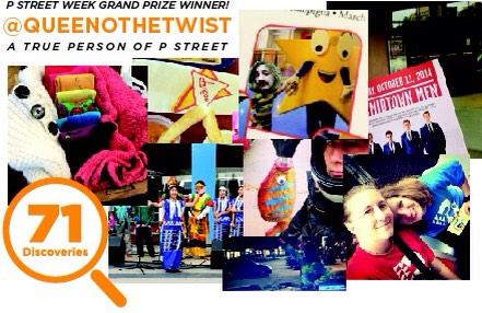 Congrats to @queenothetwist our P Street Week Grand Prize winner! More prizes announced this week. #discoverPst #lnk