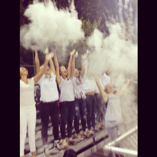 MarshallMFOD's tweet photo. Last game this week! Keep up the good work student section 😈 http://t.co/pgvmsa1GvZ