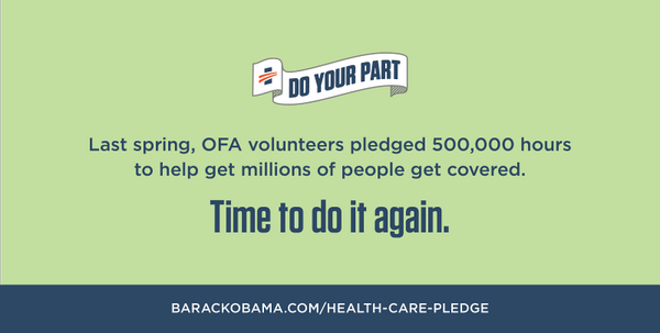 allontheline_va's tweet image. Love your #Obamacare? Pay it forward: ofa.bo/s1HE #HealthcareCountdown