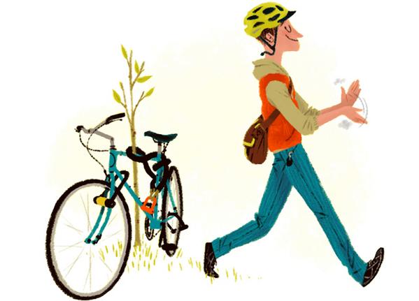 BicyclingMag's tweet photo. Bike Snob NYC offers his tips for outwitting bike thieves: http://t.co/NtdUHTZQQY http://t.co/XoybaFtpxE