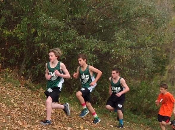The SMS Boys Cross Country team extends its record to 10 - 0 at home today!!