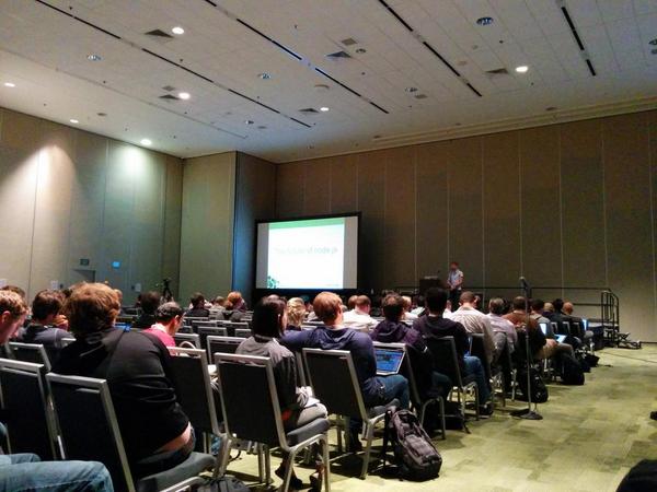 tpiros's tweet image. The future of node.js #HTML5DevConf