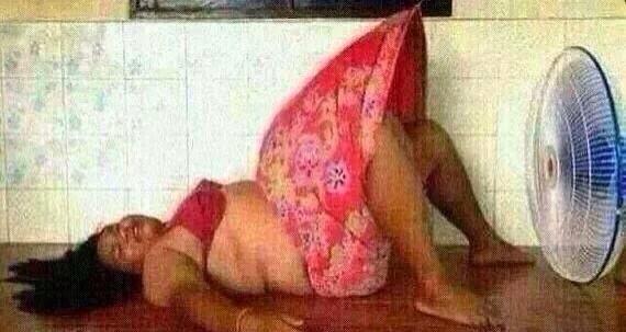 ta calor e eu fico assim
