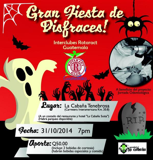 Gran fiesta de disfraces de los cLubes Rotaract de Guatemala! @RotaractAntigua <a href="/RtcNorteGt/">Rotaract Norte</a>  <a href="/RotaractGuate/">Rotaract Guatemala</a>