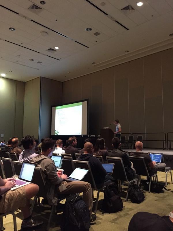 xdamman's tweet image. Listening to @piscisaureus, cofounder of @StrongLoop and one of the main contributors to @nodejs #HTML5DevConf