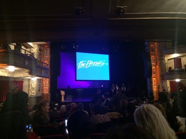 stevenrhitt's tweet image. #bessie's about to begin. Great night to celebrate #dancein NYC @DanceNYC @LPAContheMAP