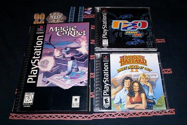 ninetwentyfour_'s tweet photo. Just took some photos of my Portland @RetroGamingExpo haul. Here's the PlayStation games. #prge2014 http://t.co/D3rTBprPBl