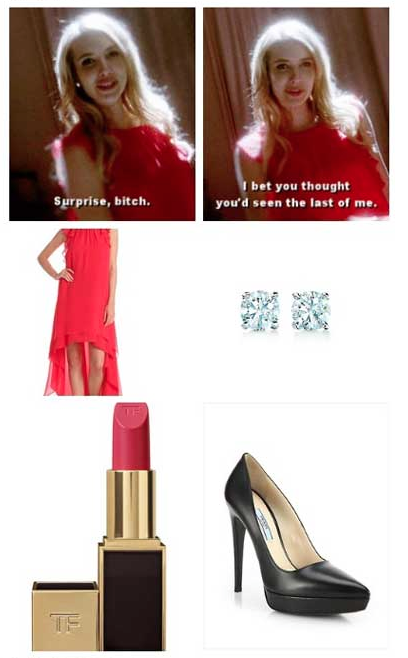 madison montgomery red dress Emma roberts 2023