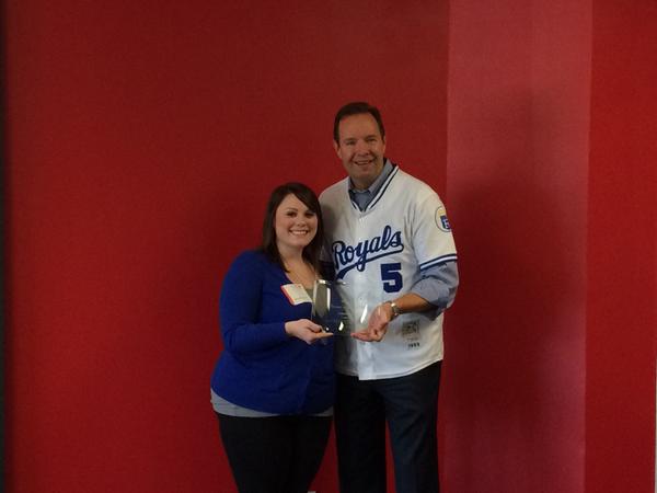AHAMissouri's tweet photo. Congrats, Amanda Avent, on your Award of Excellence for leading events in Outstate Missouri! @kevindharker @krio64 http://t.co/aiBocg9ca6