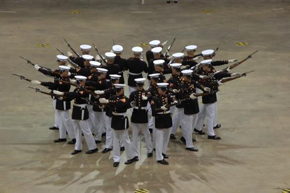 UnitedMarines's tweet photo. High discipline, high respect. http://t.co/kEE8tgHHvb