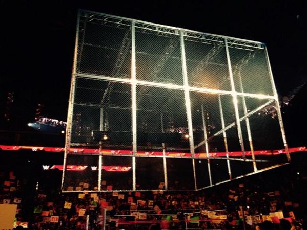 brawlerreal's tweet photo. Here we go #RAW is Live!! #WWE #WWENETWORK #HELLINTHECELL http://t.co/RNoPZfnU4Y