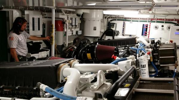 Sea-Trial. CAT C32A's.