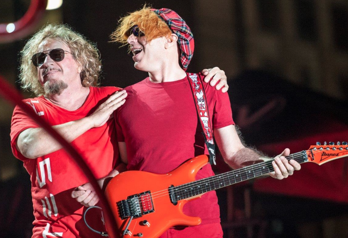 My best Sammy Hagar costume. Happy Birthday Sammy!
 