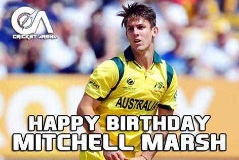Happy birthday future all rounder mitchell marsh 