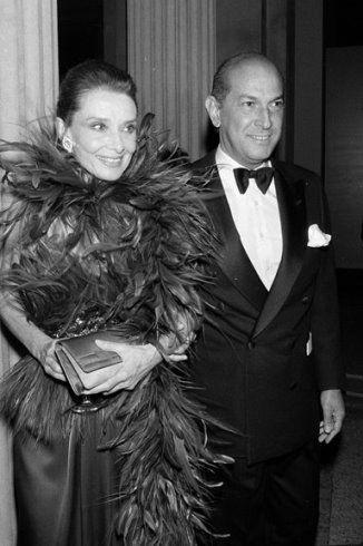 Xmsavage's tweet photo. Oscar and Audrey #oscardelarenta http://t.co/5MU0b1RiJD