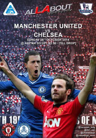 sawasdee6's tweet photo. Nobar Manchester United v Chelsea di kopma upi tanggal 26 pukul 21.00. http://t.co/DOYoJdDC5J