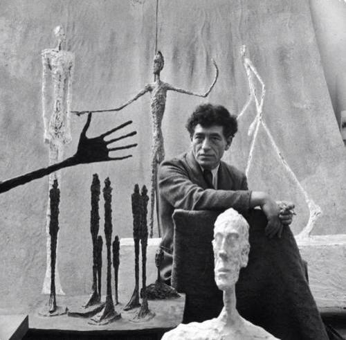 Alberto Giacometti[b.1901-1966] 遠くに立つ恋人の姿を彫刻にしようと