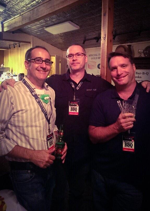 MediaTechBobby's tweet image. #ProjectBBQ is on! Honored to be among such talented folk. @bobbygobbler with Mike Ricci, and Philip Nicol @Dolby