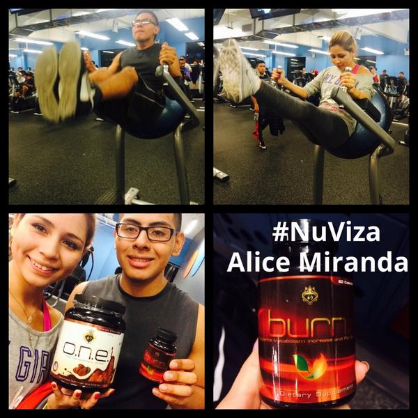 Aliiiiceeee's tweet photo. What a great #workout thank you @Johnathan_Pauta #legs #abs #NuViza #aevaji #burn #one #healthy #happy #gym http://t.co/YZBb1PhA5a