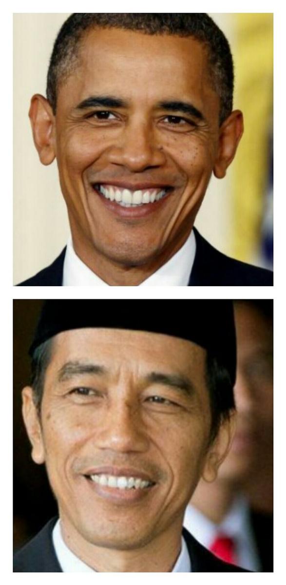 JayTernate's tweet photo. President of the United States of America and the President of Indonesia. http://t.co/RktGyxCuNB