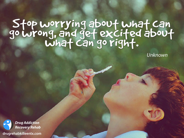 Stop worrying about what can go wrong and get excited about what can go right. #positive #quotes