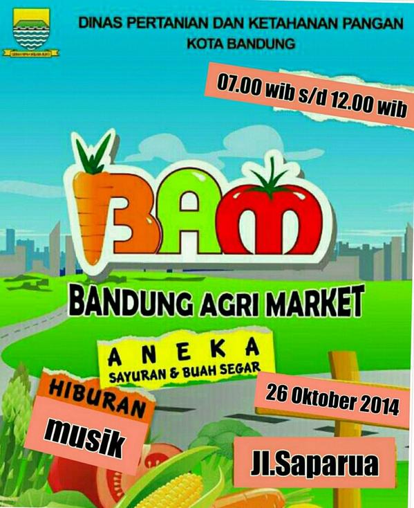 relawan_bdg's tweet photo. BESOK! Hadiri acara BAM @dispertapa_bdg di Saparua, ada 1000 bibit sayuran gratis. Cc: @ridwankamil  http://t.co/FQul39eUi9