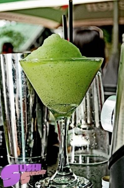 Iced margarita in the morning is always nice