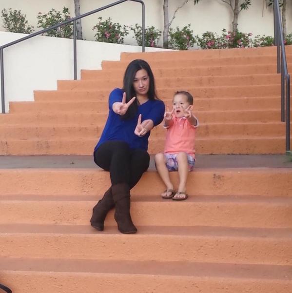 Karen__Chan's tweet photo. Hey Twitter, check out our new mix tape. Hip-Hop/Mother-Son duo: 2 Changs. #2Changs http://t.co/yS75mJ80Ws