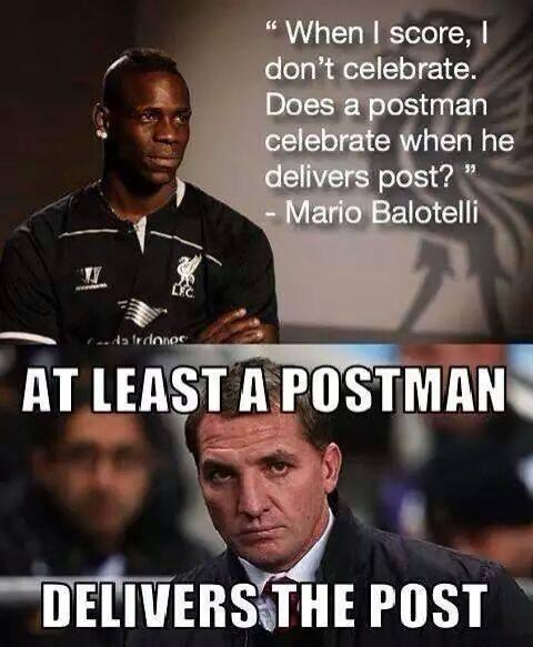 FootballFunnys's tweet photo. Mario Balotelli.. http://t.co/vj4tcEseKR