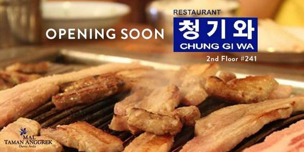 Marcello__D's tweet photo. @vinvinph "@MalTamanAnggrek: Opening Soon on L2 -  The Original CHUNG GI WA #korean #samgypsal #original #best http://t.co/VM1bu1oBMI"