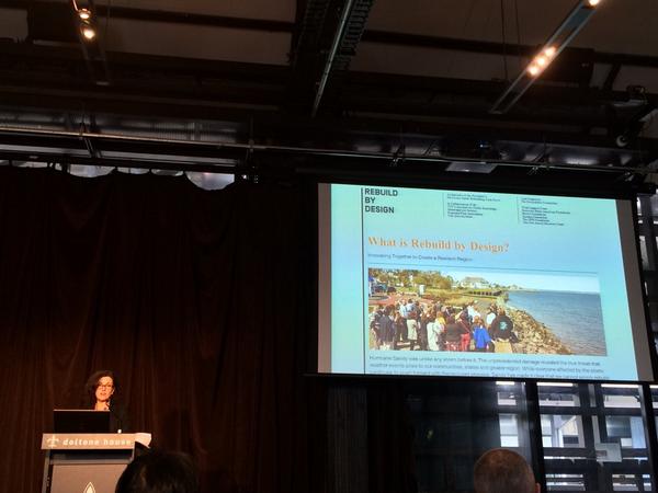 AJMHealth's tweet image. Fabulous to hear @helenlochhhead on #rebuildbydesign in aftermath of Sandy #D4SI14 #ChangeFest
