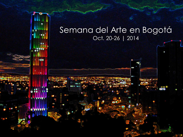 ArtCartagena's tweet photo. @andreawalkerb, directora de #ARTCartagena, les desea una feliz #SemanadelArte en Bogotá. #Arte #Feria #octubre #Art http://t.co/AkLLTsaIHW