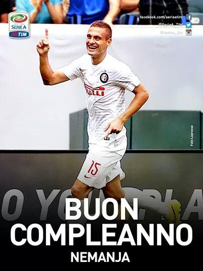 Oggi Nemanja Vidic compie oggi 33 anni. Happy birthday!!  