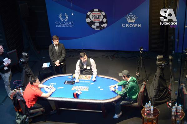 suited_ace's tweet image. Battle between #SuitedAce players Junzhong Loo &amp;amp; Sam Nee during the 2014 #WSOPAPAC $2,200 No-Limit Hold'em Tournament