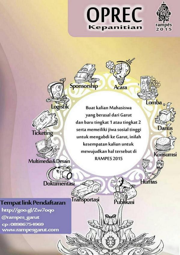 rampes_garut's tweet photo. Mahasiswa tingkat 1 atau 2? Yuk gabung!! Bekerjasamalah dg baik!! :D @Pamasagi @SMART_UI @KMGUPI @KMGYK @formatITB http://t.co/0dY0Ojbtkf