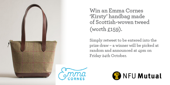 Brand new competition to win a handbag from <a href="/EmmaCornes/">Emma Cornes</a>, one of our TV ident stars. Closes Friday - RT this to enter!