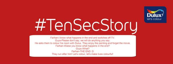 Shiv1102's tweet image. @DuluxIndia #TenSecStory #Video3