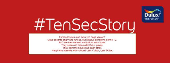 Shiv1102's tweet image. @DuluxIndia #TenSecStory #Video3