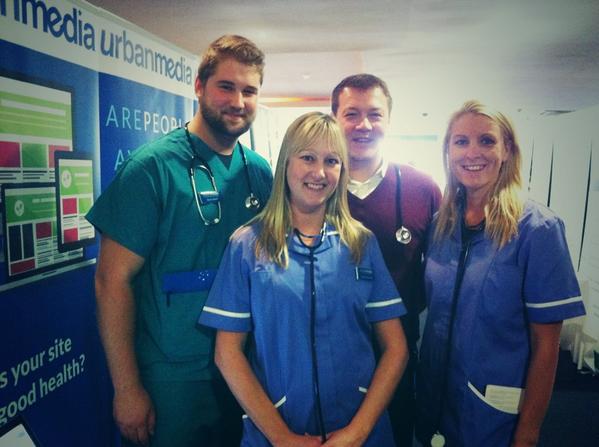 @UMHighWycombe doctors and nurses this year... Who'd have thought!? #wycombeexpo #urbanmedia #networking