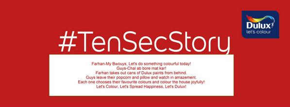 Shiv1102's tweet image. @DuluxIndia #TenSecStory #Video3