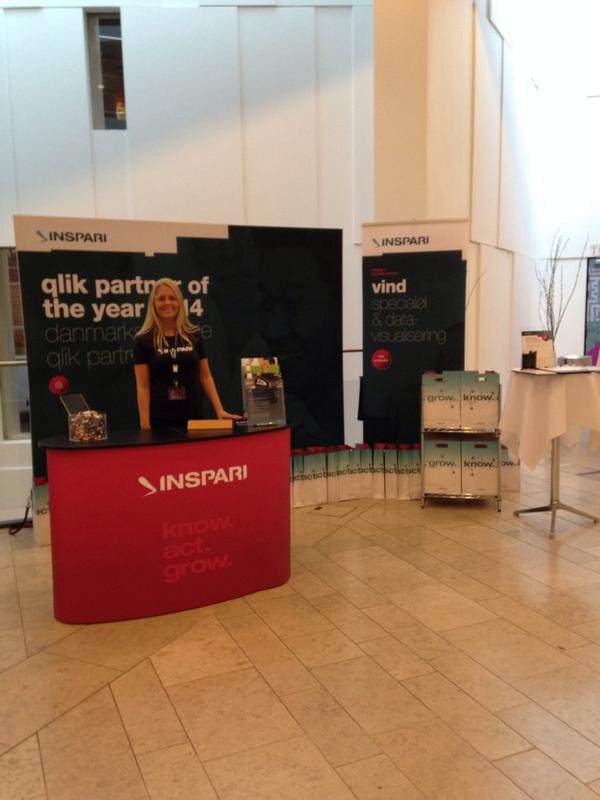 inspari's tweet image. Er du til årets #qlik event #visualizeyourworld? Kig forbi - vi har #datavisualisering &amp;amp; specialøl til 100 vindere!