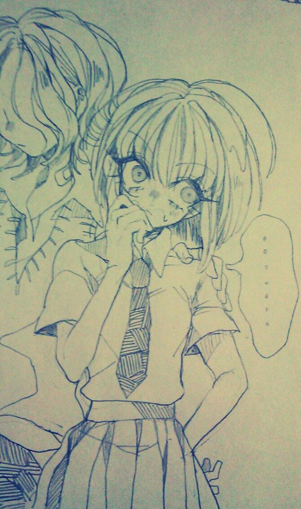 東ペヤング先生宅のコをお借りしてらくがき 