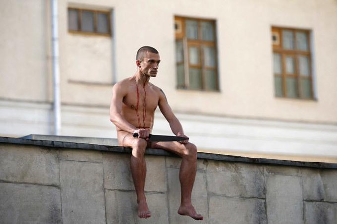 Artist Arson-Attacks FSB Headquarters