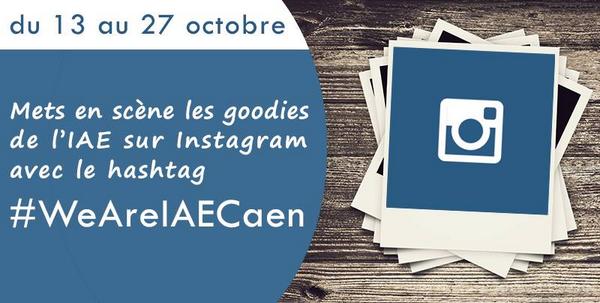IdeaCaen's tweet photo. Qui veut gagner une place pour le #GalaIAECaen ? Plus que 6jours pour postez une photo sur #Instagram ! #WeAreIAECaen http://t.co/R5ueEvkdGN