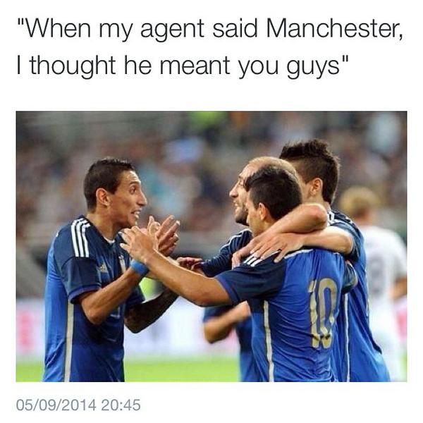 SundayChants's tweet photo. Ángel Di María.. http://t.co/m6JBA1d1QK
