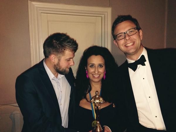 JCIGoteborg's tweet photo. Här kommer en segerbild från i lördags när vi tog hem debating SM i Uppsala tillsammans med @jcihalmstad. http://t.co/jbOkYLBOgv