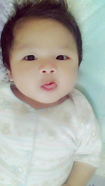 irene_hyper's tweet photo. Jagoan ngikutin kakaknya maenan lidah http://t.co/wU4TkEuRdQ