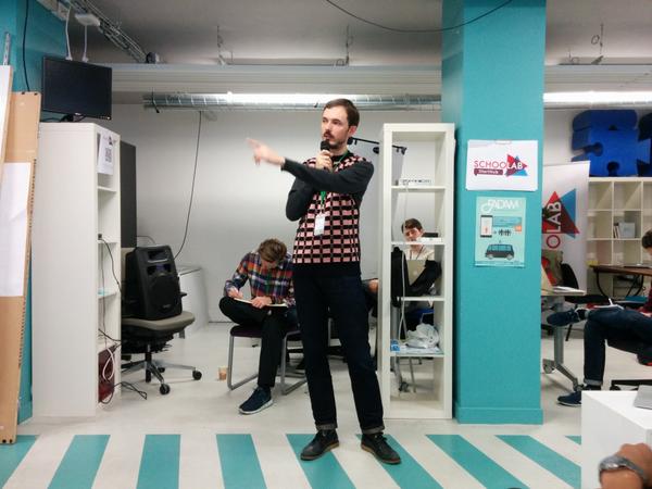 Fiodor Tonti rocks at Launchpad Paris. Great introduction to UX talk!

<a href="/HappyTorso/">Fiodor Tonti</a> 
<a href="/numaparis/">NUMA</a> 
#LaunchpadParis