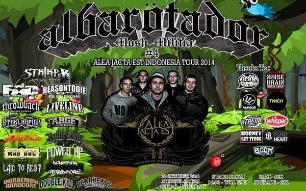 BEATDOWN HARDCORE (@battlegearhc) on Twitter photo Besok di Hotel Palem Negara Bali #AleaJactaEstIndonesiantour with @LIVELINEHC @STRIKERBEATDOWN <a href="/napalm4everyone/">ALEA JACTA EST</a> Besok di Hotel Palem Negara Bali #AleaJactaEstIndonesiantour with @LIVELINEHC @STRIKERBEATDOWN <a href="/napalm4everyone/">ALEA JACTA EST</a>